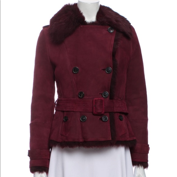 Burberry “Haddingcroft” Shearling Coat - Picture 5 of 5
